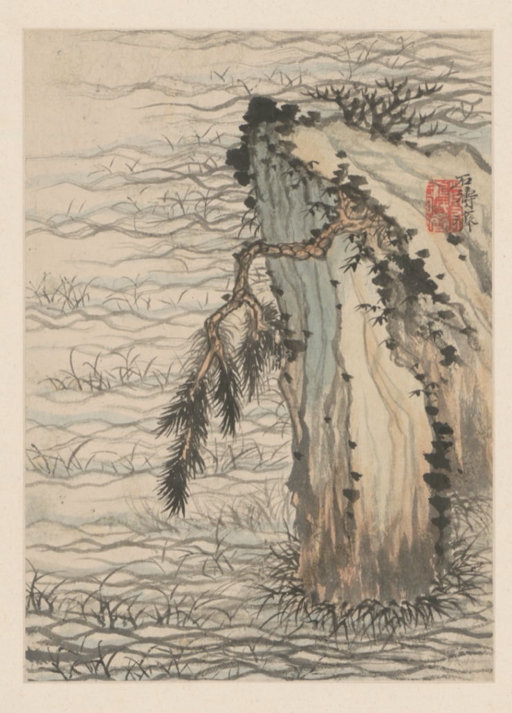 石涛山水册